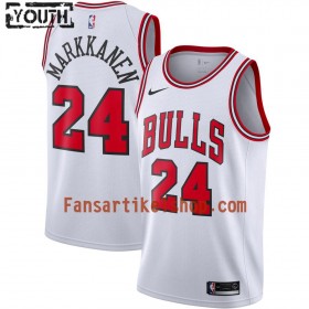 NBA Chicago Bulls Trikot Lauri Markkanen 24 Nike 2019-2020 Association Edition Swingman - Kinder